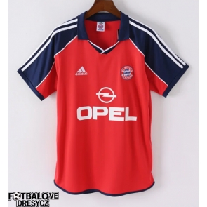 Bayern Munich 2000-2001 Retro Domácí Dres Krátký Rukáv